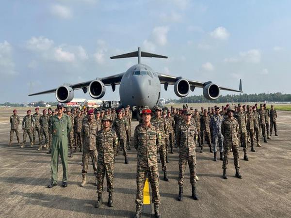印度武装部队特遣队前往澳大利亚参加“澳大利亚-印度-23”联合军事演习